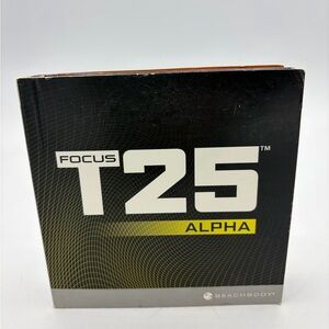 Beachbody Focus T25 Beta Workout DVD - Black and Orange